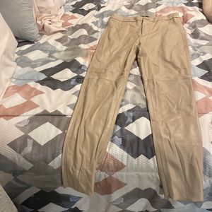 Zara cream pants size medium good price